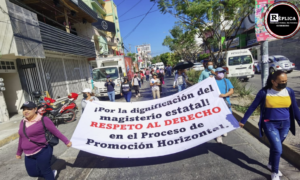 estado marchan maestros por recategorizaciones