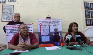 ESTADO Familiares de Miguel Huerta