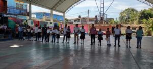 Marquelia Durante el parlamento infantil nivel zona (2)