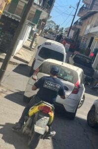 OME El elemento de Tránsito en la moto