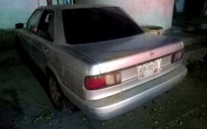 ROJA EL AUTO DONDE SE LA LLEVARON