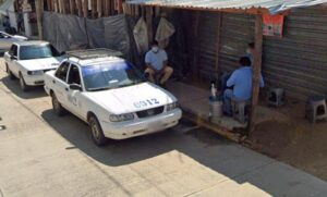 ROJA El sitio de taxis (Foto Archivo)