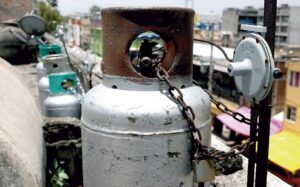 ROJA El tanque de gas
