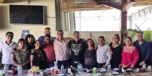 congreso felix salgado con los huelguistas