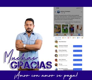 ome ruly mendoza agradece