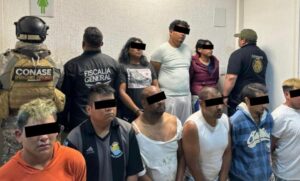 roja detenidos en redada