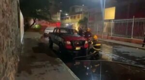 roja la unidad vandalizada
