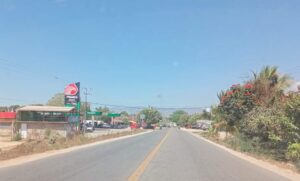 roja la zona de la refriega