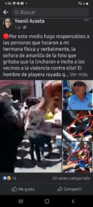 OME La denuncia de Yeenii