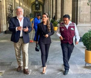estado la gobernadora encinas e ivan diaz