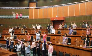 CONGRESO MUJERES PIDEN LEY 3 DE 3