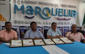 Marquelia La conferencia de prensa