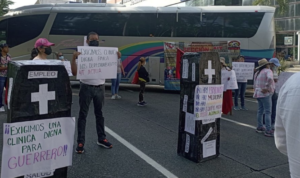 ESTADO CETEG BLOQUEA LA COSTERA