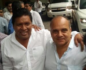 PRINCIPAL David Gama con el senador Añorve