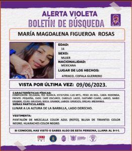 ROJA ALERTA VIOLETA