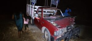 ROJA Así quedó la camioneta