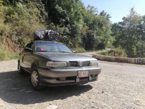ROJA EL AUTOMOVIL ROBADO
