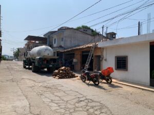 ROJA El lugar del accidente