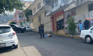 roja la victima