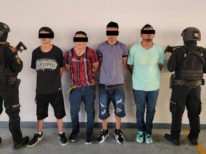 roja los detenidos