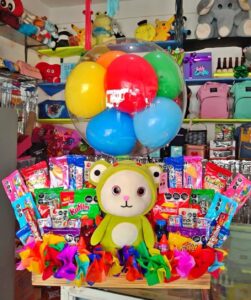 SAN LUIS CAJAS DULCERAS CON GLOBOS
