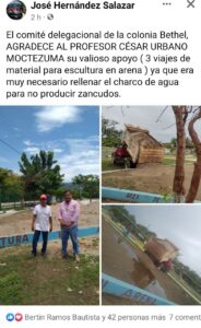 SAN LUIS PUBLICACIÓN DE AGRADECIMIENTO