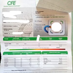 SAN LUIS RECIBO CFE