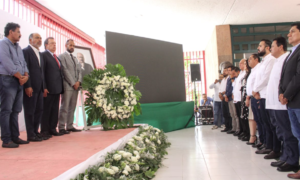 estado la ceremonia luctuosa