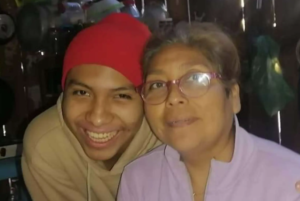 roja abimael y su madre