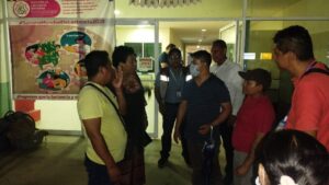 OME Aide Ibarez Castro en hospital de Ometepec