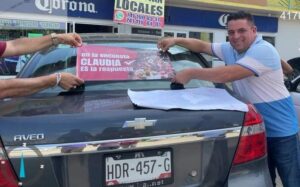 OME Rigoberto Chacón Melo en la caravana (1)