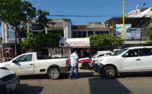 ROJA LAS CAMIONETAS INVOLUCRADAS