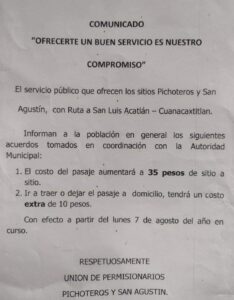 SAN LUIS COMUNICADO