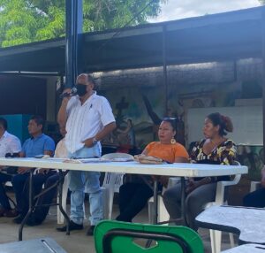 Marquelia El jefe del sector 12 presentó al profesor