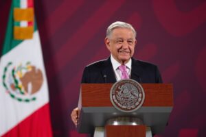 PRINCIPAL Andrés Manuel López Obrador durante la mañanera