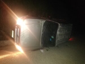 ROJA La camioneta volcada (2)