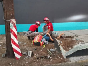 ROJA UNO DE LOS ATROPLLADOS