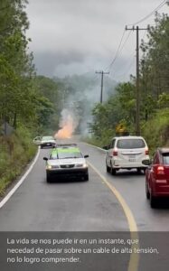SAN LUIS VEHICULOS VARADOS TRAS LA CAIDA DEL CABLE (1)