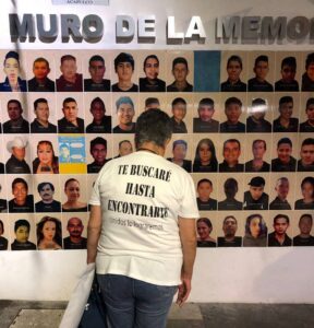 ROJA Muro de desaparecidos