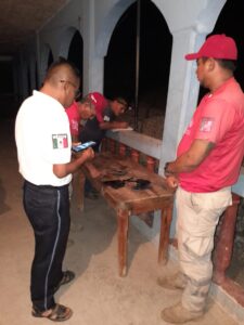 SAN LUIS LOS DIRECTORES ENTREGANDO SUS PERTENENCIAS