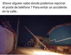 SAN LUIS POSTE INCLINADO