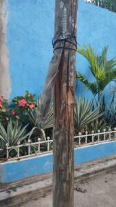 Marquelia El poste de Telmex