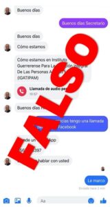 ROJA FALSO