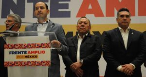 nacional Líderes del PRI, PAN y PRD