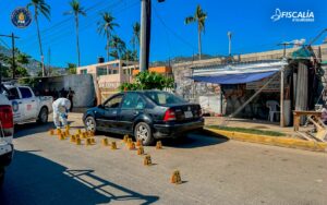 roja el coche en el que viajaban 1