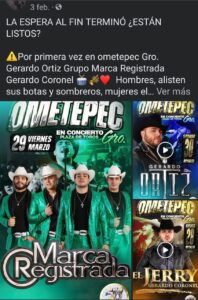 OME La cartelera anunciada