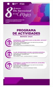 CONGRESO CARTEL DE ACTIVIDADES