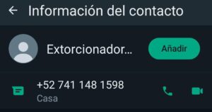 ROJA NÚMERO DE EXTORSIONADORES (1)