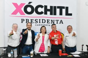 NACIONAL XOCHITL PARTIDOS