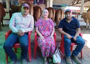 OME Heladio Moreno Melo y su familia